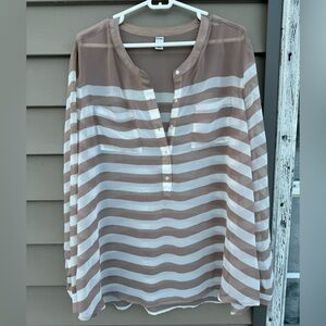 Old Navy Sheer Shirt